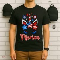 'Merica Unicorn T-Shirt thumb 6