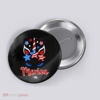 'Merica Unicorn Button thumb 0