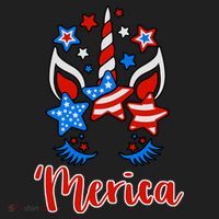 'Merica Unicorn Beanie thumb 2