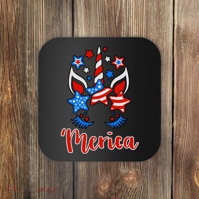 'Merica Unicorn Coaster