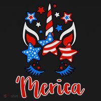 'Merica Unicorn Pajama Set thumb 2