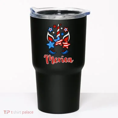 'Merica Unicorn Tumbler