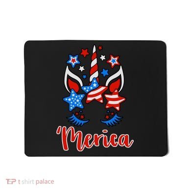 'Merica Unicorn Mousepad