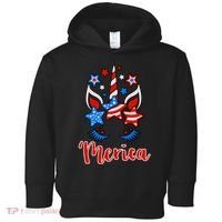 'Merica Unicorn Toddler Hoodie thumb 0