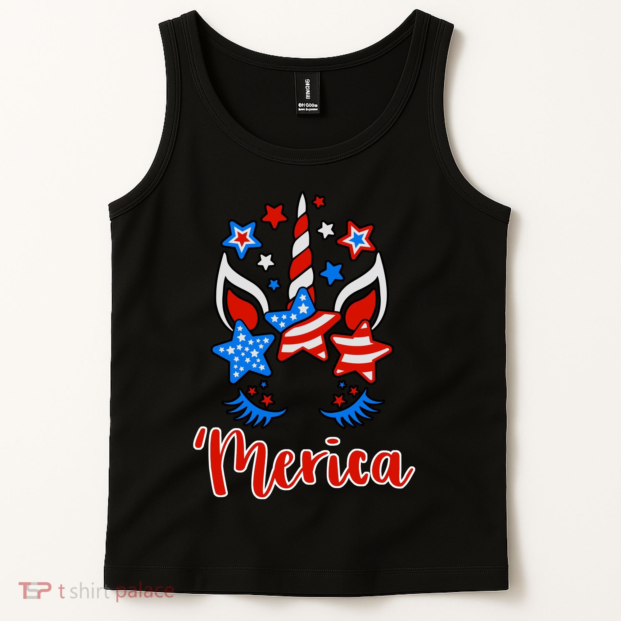'Merica Unicorn Tank Top