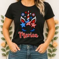 'Merica Unicorn Women's T-Shirt thumb 2