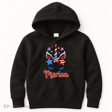 'Merica Unicorn Kids Hoodie