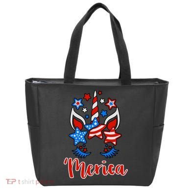 'Merica Unicorn Tote Bag