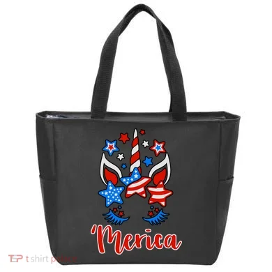 'Merica Unicorn Tote Bag