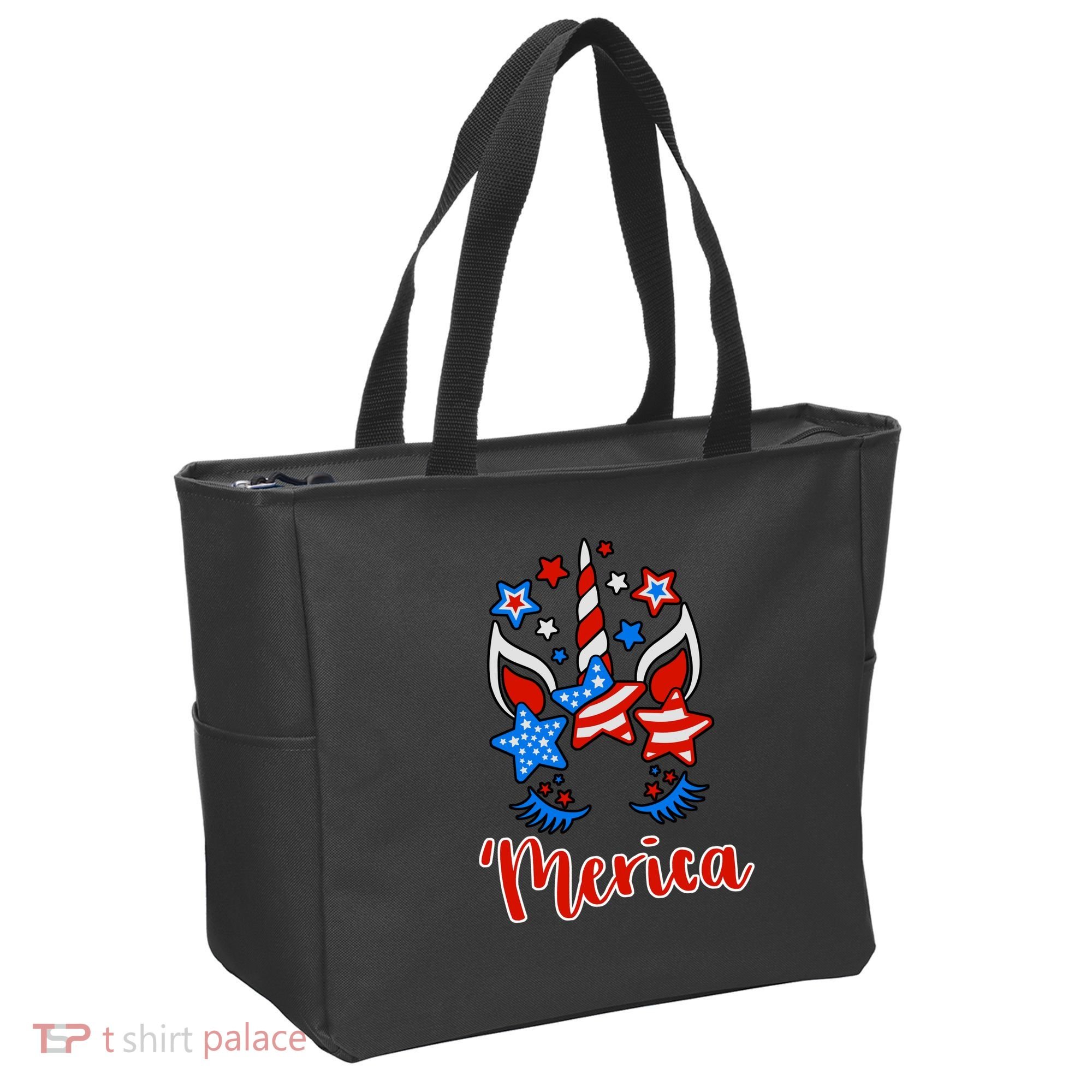 'Merica Unicorn Tote Bag