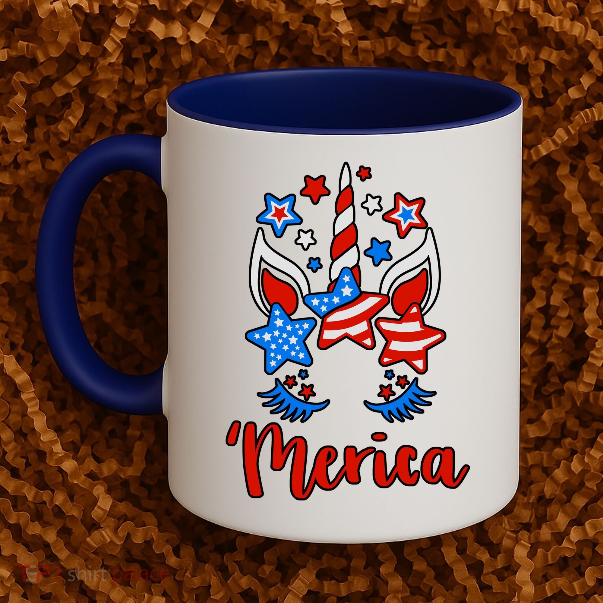'Merica Unicorn Coffee Mug