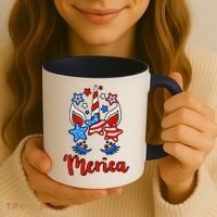 'Merica Unicorn Coffee Mug thumb 3