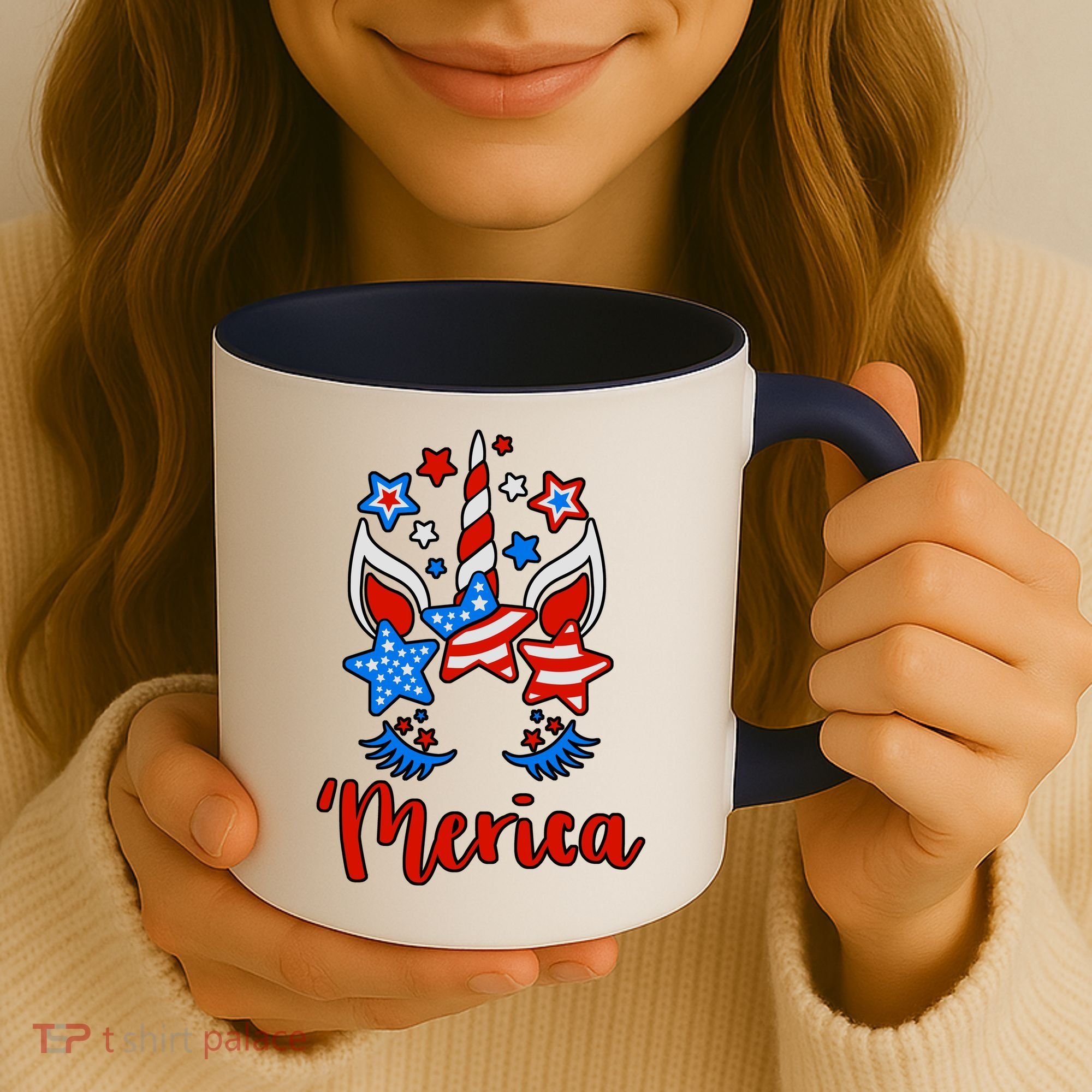 'Merica Unicorn Coffee Mug