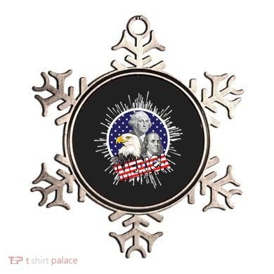 Merica US Presidents Bald Eagle USA Flag Ornament