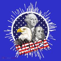 Merica US Presidents Bald Eagle USA Flag Women's T-Shirt thumb 6