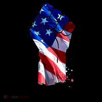 Merica USA American Flag Fist Coffee Mug thumb 5