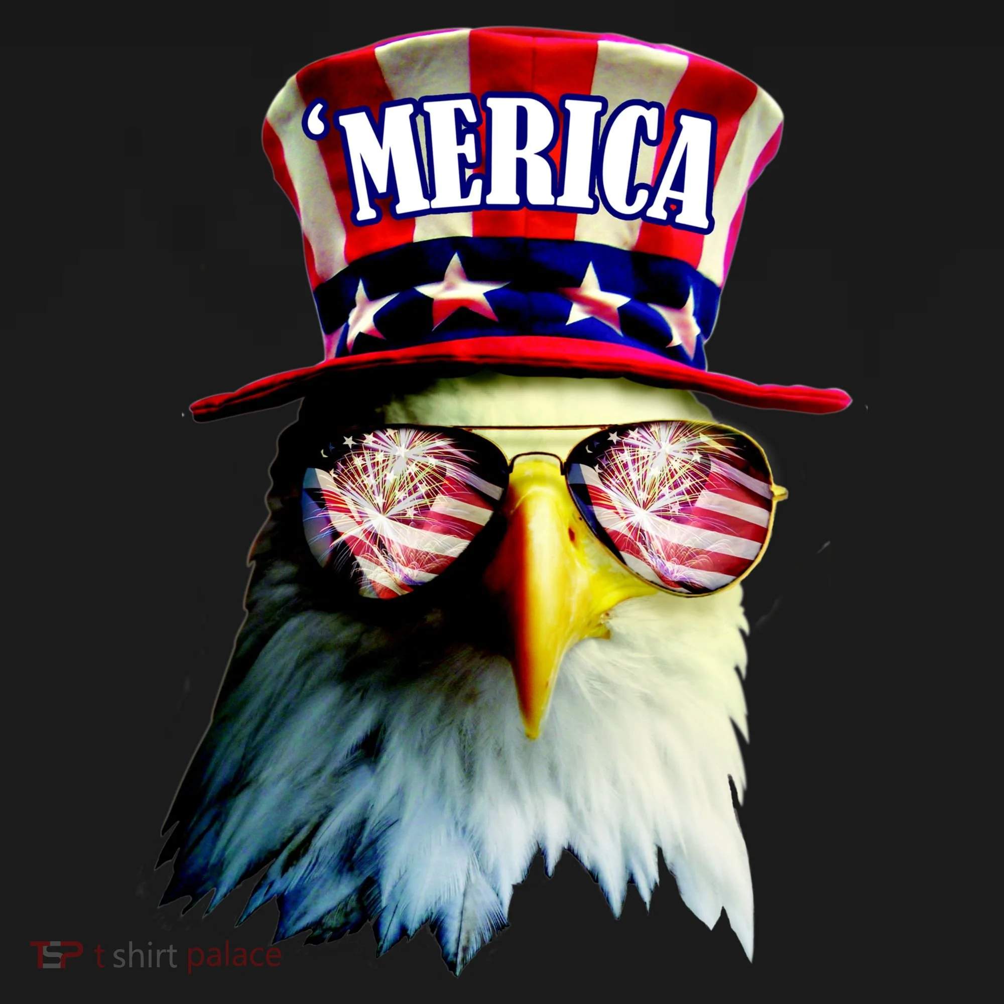 Merica USA Eagle Doggie Tank