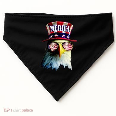 Merica USA Eagle USA-Made Doggie Bandana