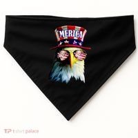 Merica USA Eagle USA-Made Doggie Bandana thumb 0