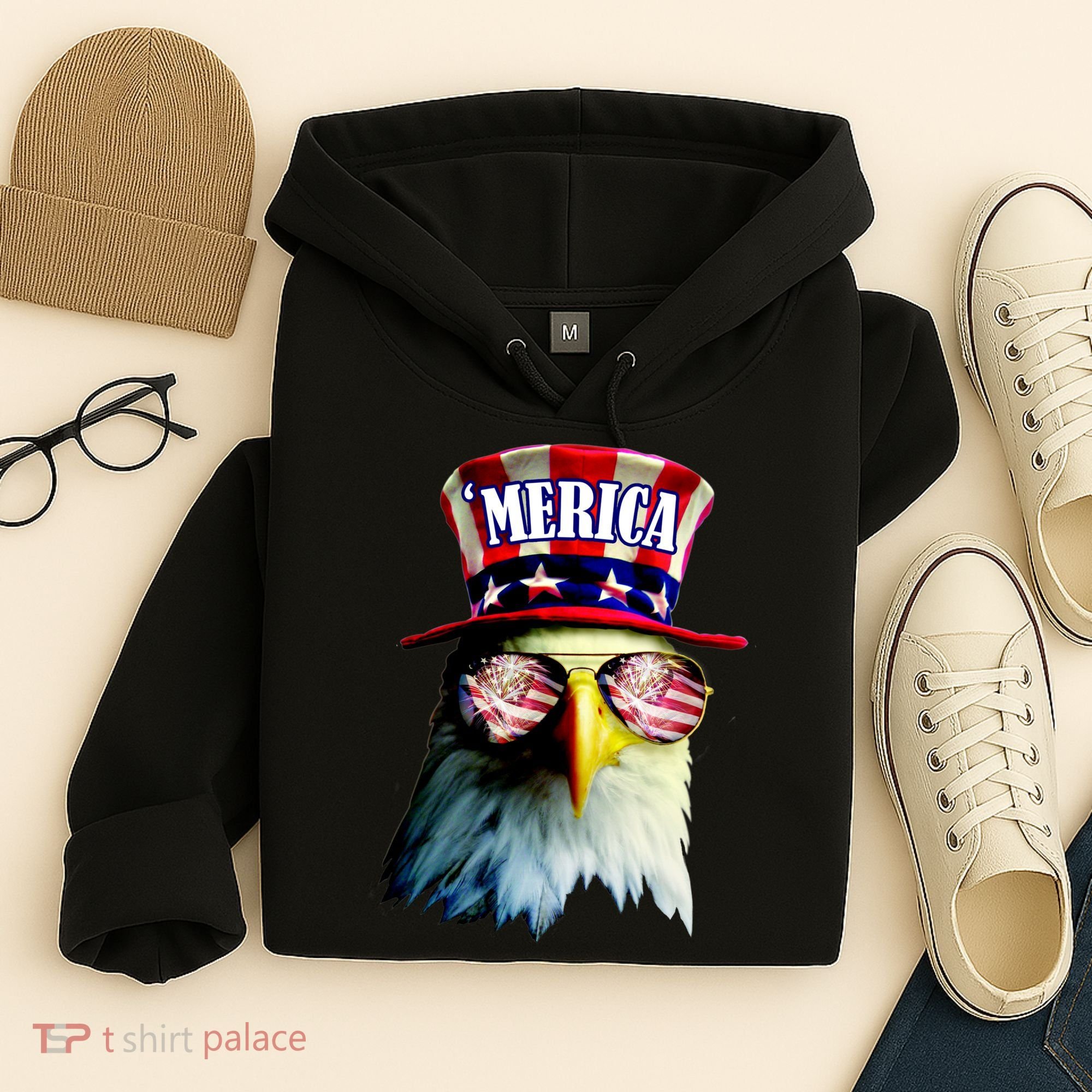 Merica USA Eagle Hoodie