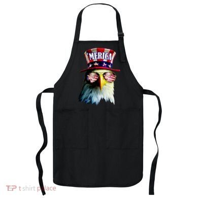 Merica USA Eagle Apron