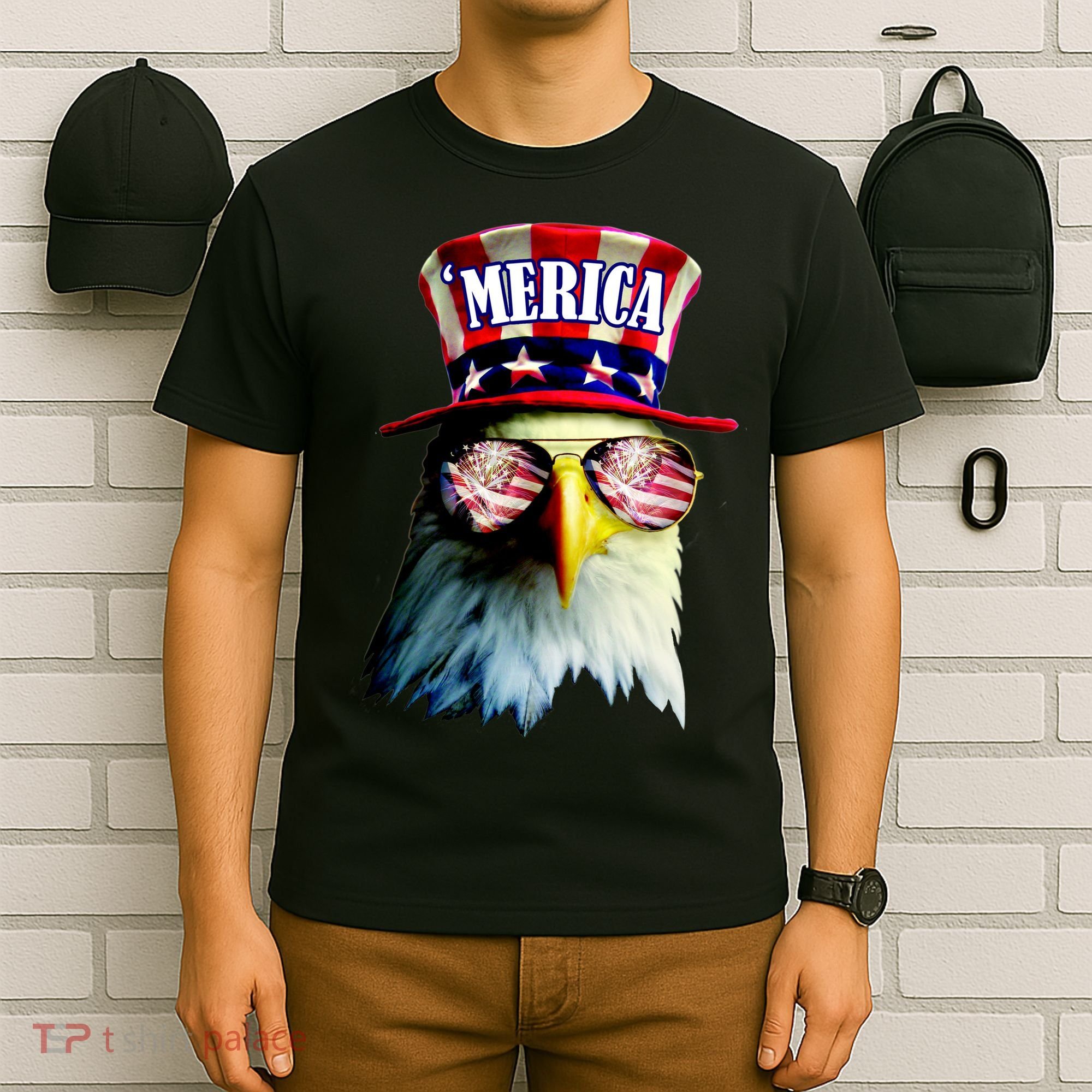 Merica USA Eagle T-Shirt