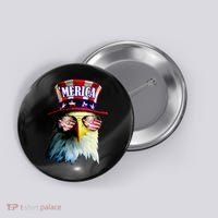 Merica USA Eagle Button thumb 0