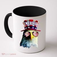 Merica USA Eagle Coffee Mug thumb 0