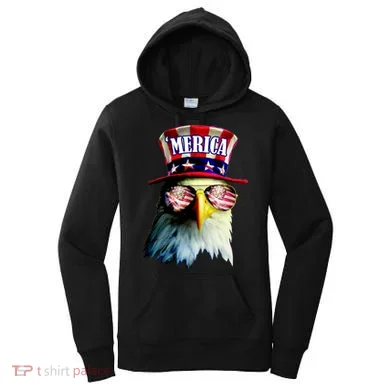 Merica USA Eagle Women's Hoodie