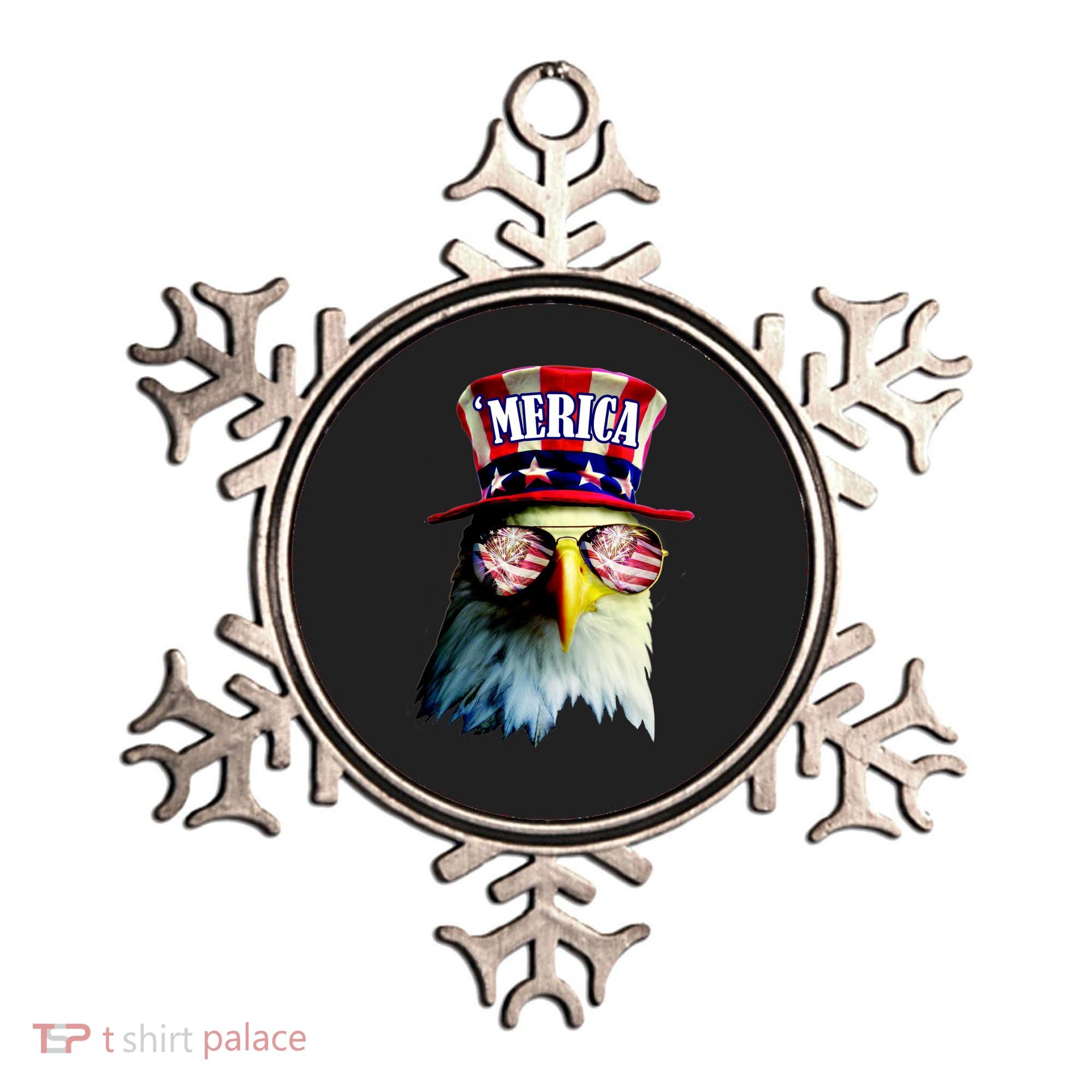 Merica USA Eagle Ornament