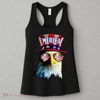 Merica USA Eagle Women's Tank Top thumb 3