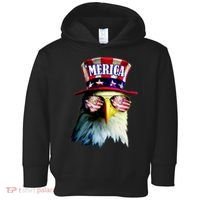 Merica USA Eagle Toddler Hoodie thumb 0