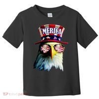 Merica USA Eagle Toddler T-Shirt thumb 0