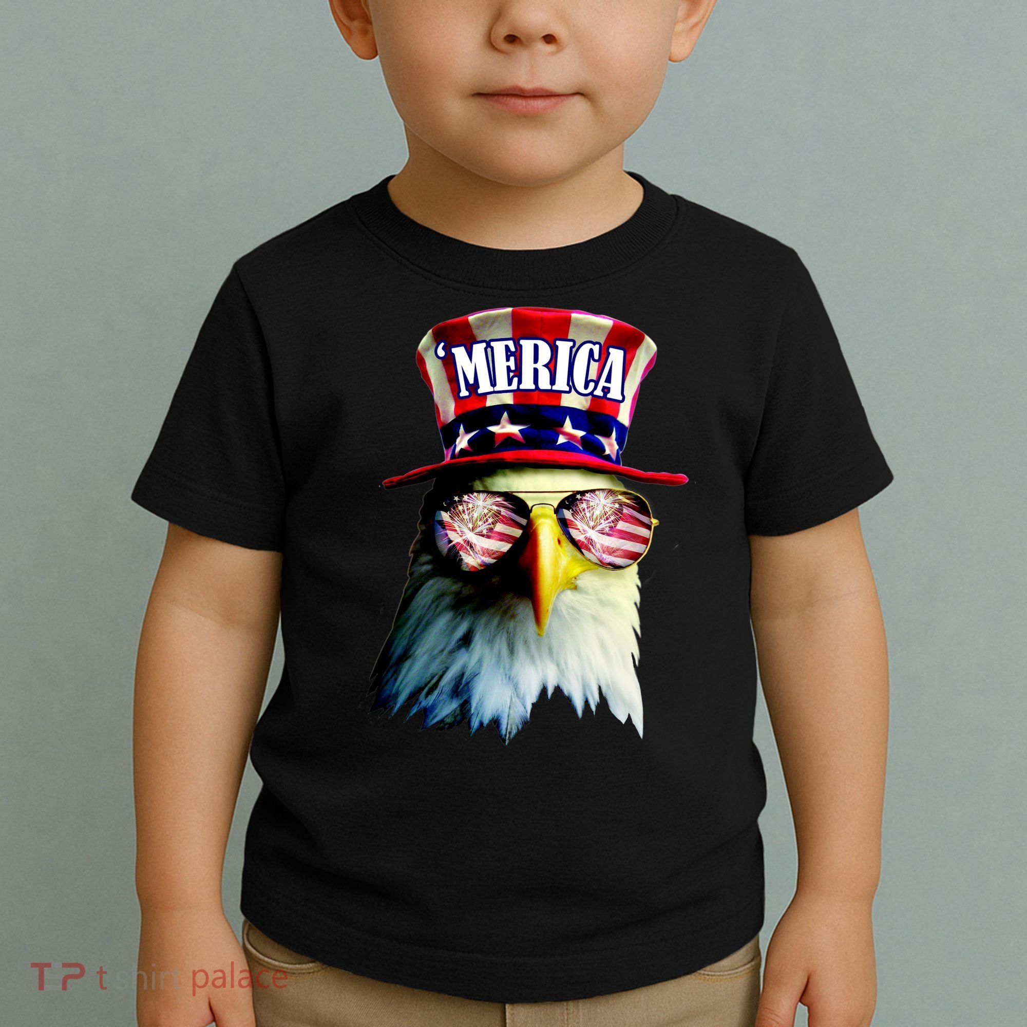 Merica USA Eagle Toddler T-Shirt