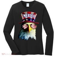 Merica USA Eagle Women's Long Sleeve Shirt thumb 0