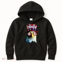 Merica USA Eagle Kids Hoodie thumb 0