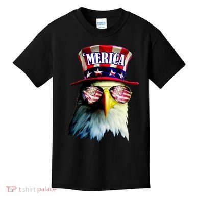 Merica USA Eagle Kids T-Shirt