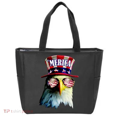 Merica USA Eagle Tote Bag