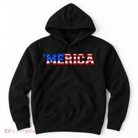 Merica USA Logo Hoodie thumb 0