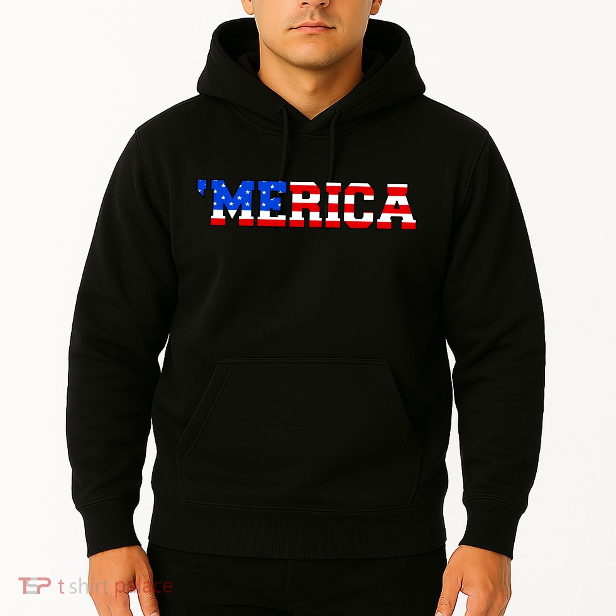 Merica USA Logo Hoodie