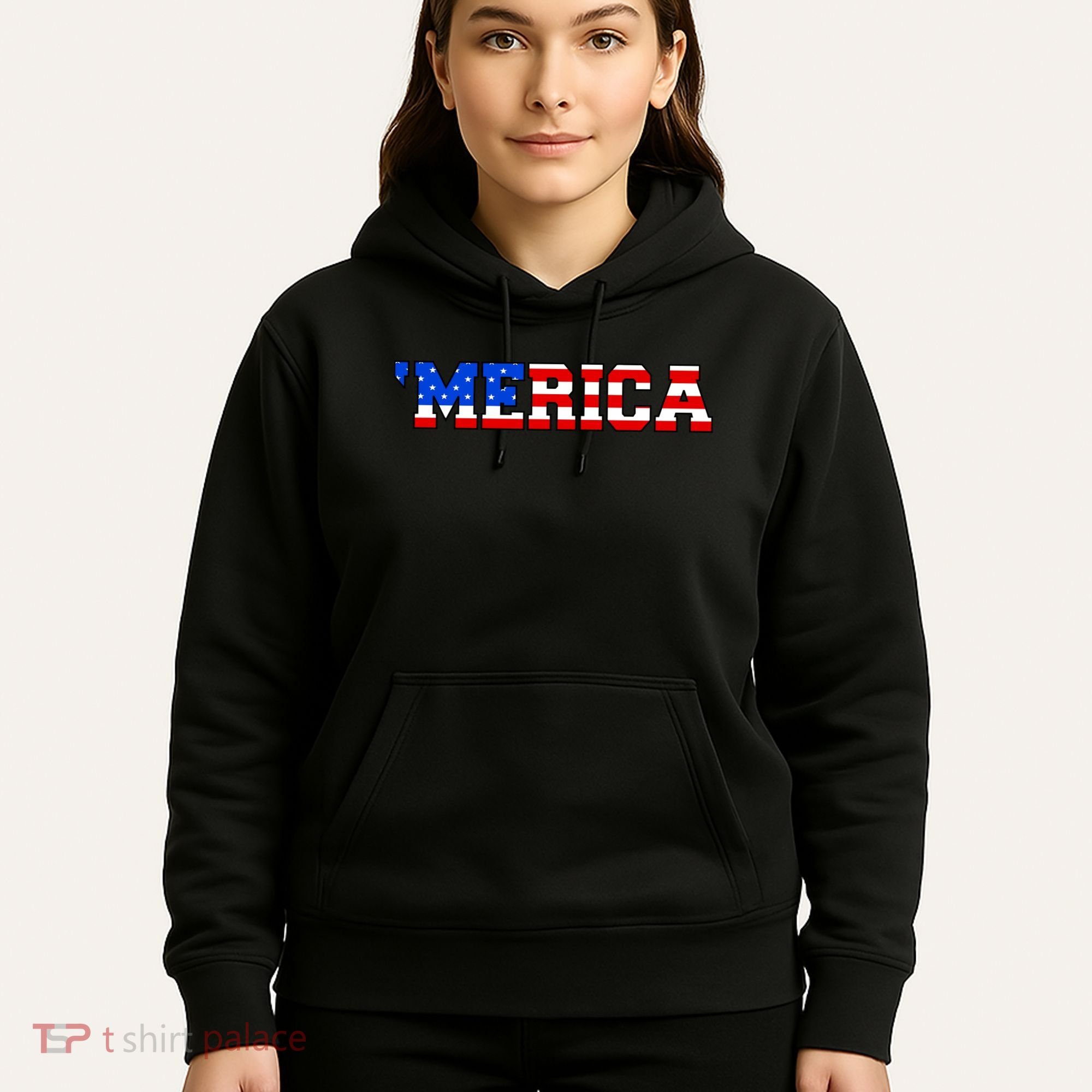 Merica USA Logo Hoodie