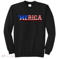 Merica USA Logo Sweatshirt thumb 0