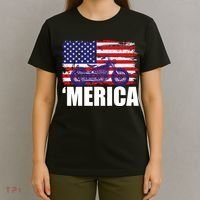 Merica USA Motorcycle  T-Shirt thumb 4