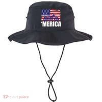 Merica USA Motorcycle  Bucket Hat thumb 0
