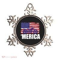 Merica USA Motorcycle  Ornament thumb 0