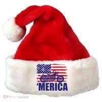Merica USA Motorcycle  Santa Hat thumb 0