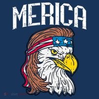 Merica Vintage Patriotic Bald Eagle Tank Top thumb 6