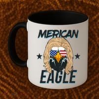Merican Eagle Coffee Mug thumb 2