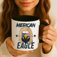Merican Eagle Coffee Mug thumb 3