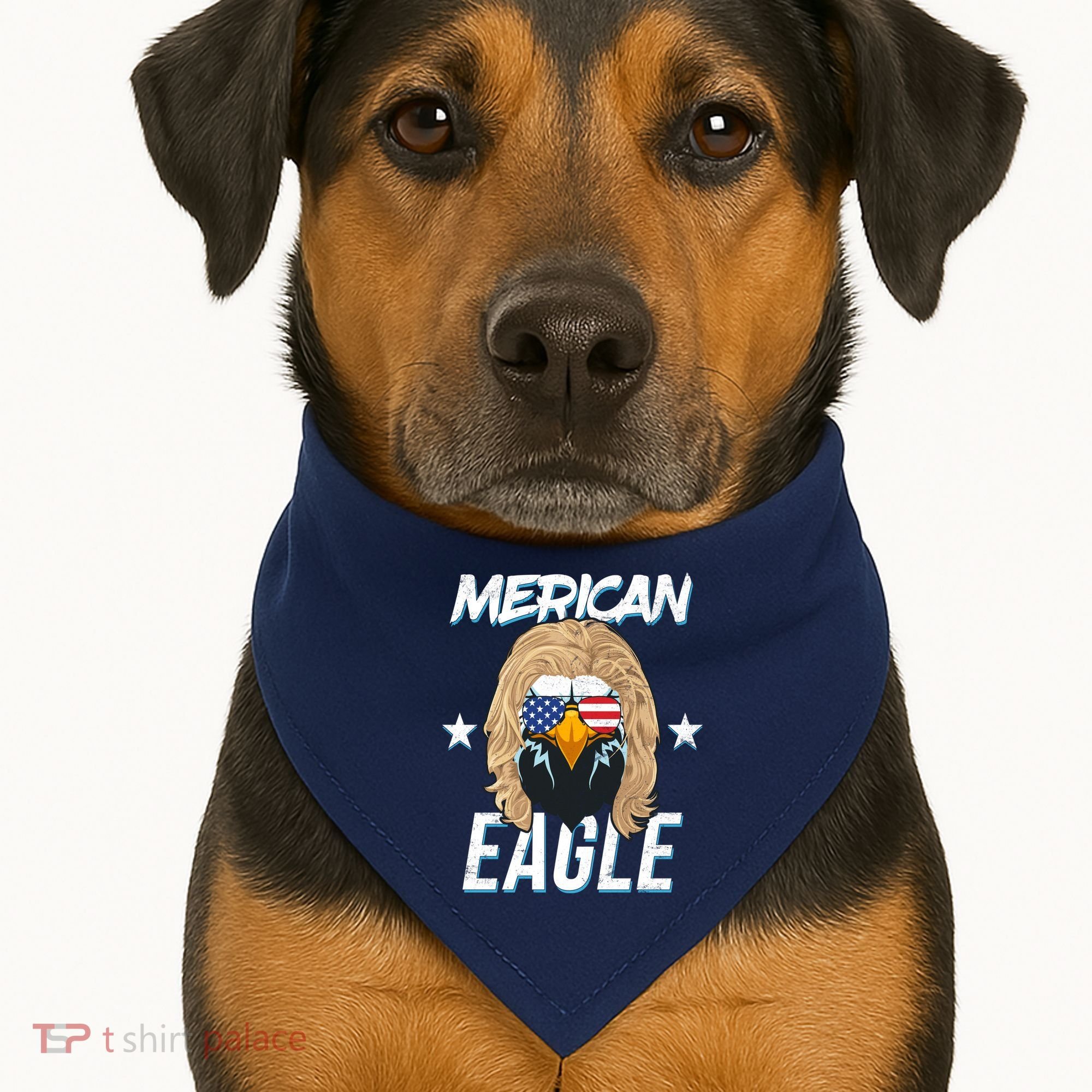 Merican Eagle USA-Made Doggie Bandana